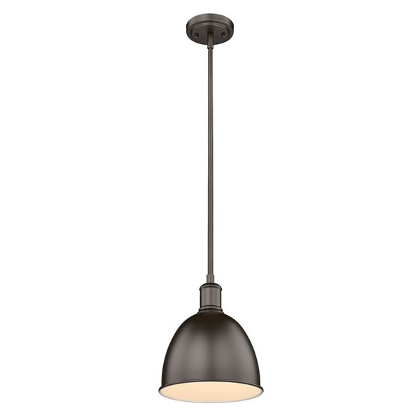 Z-Lite Bronze Sawyer 1-Light Pendant