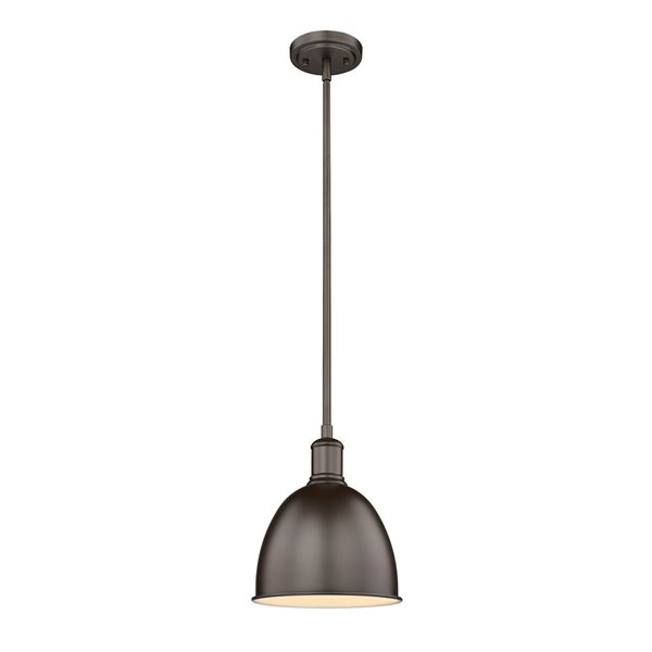 Z-Lite Bronze Sawyer 1-Light Pendant