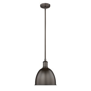 Z-Lite Bronze Sawyer 1-Light Pendant