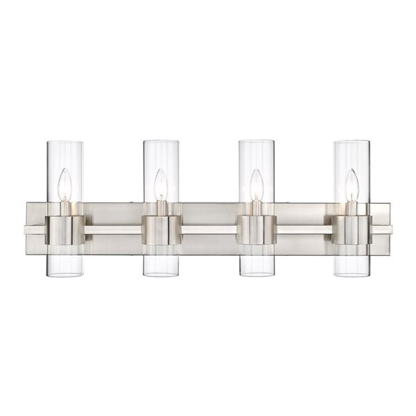 Z-Lite Brushed Nickel Lawson 4-Light Vanity