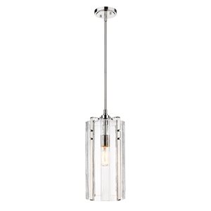 Z-Lite Polished Nickel Alverton 1-Light Pendant