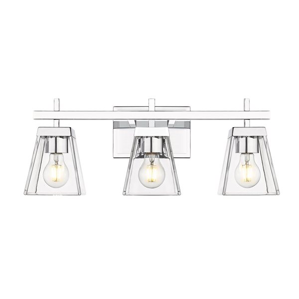 Z-Lite Chrome Lauren 3-Light Vanity