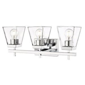 Z-Lite Chrome Lauren 3-Light Vanity