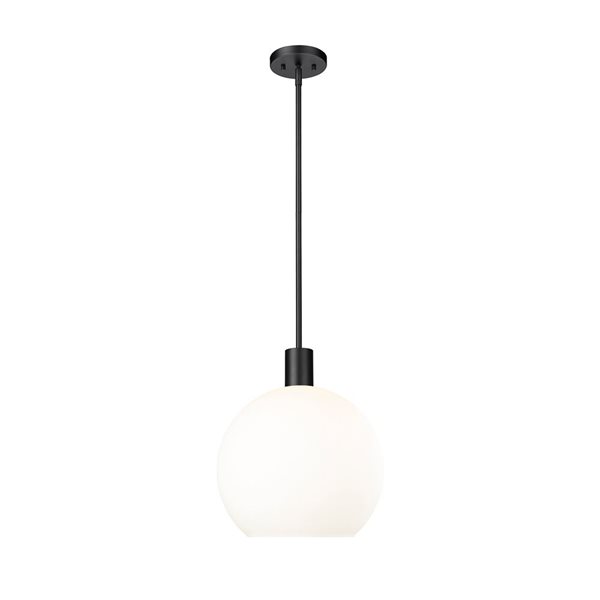 Z-Lite Matte Black Margo 1-Light Pendant