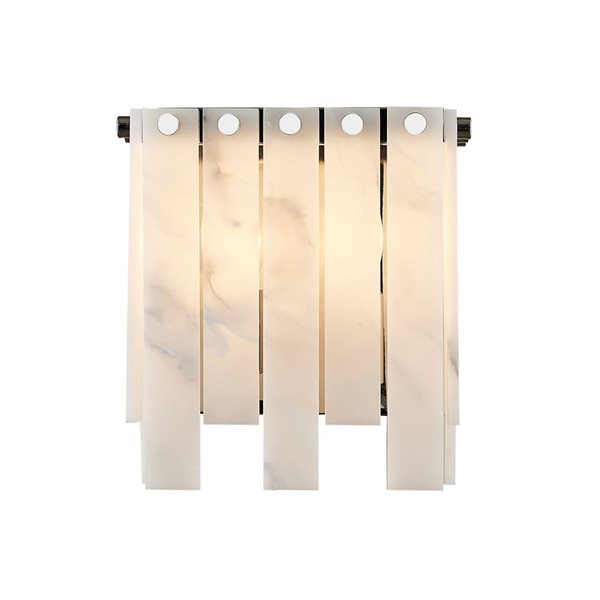 Z-Lite Polished Nickel Viviana 2-Light Wall Sconce