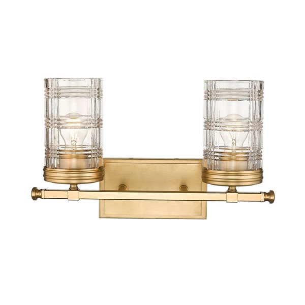 Z-Lite Heirloom Gold Archer 2-Light Vanity