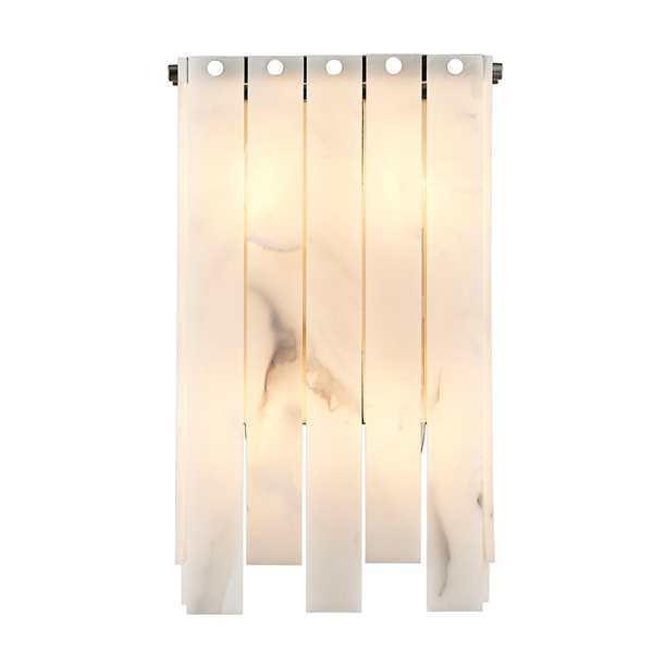 Z-Lite Polished Nickel Viviana 4-Light Wall Sconce