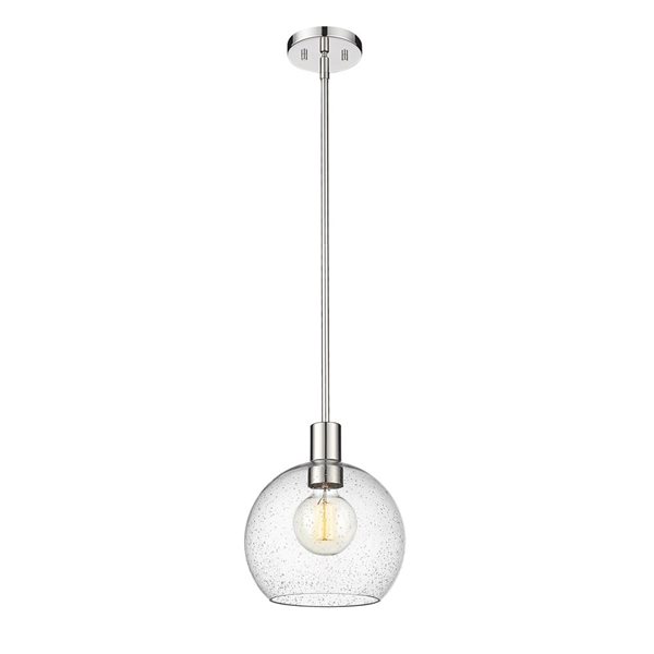 Z-Lite Polished Nickel Margo 1-Light Pendant