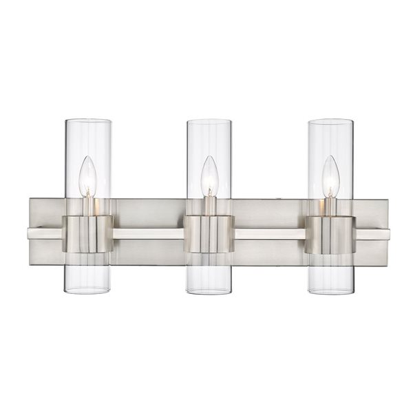 Z-Lite Brushed Nickel Lawson 3-Light Vanity