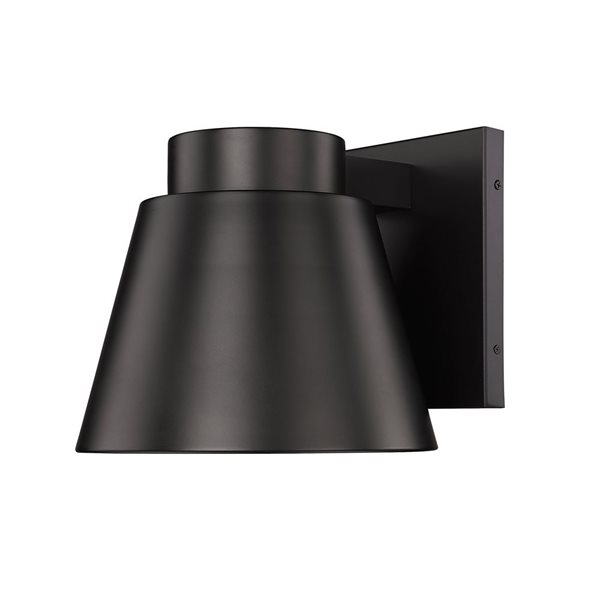 Z-Lite Oil Rubbed Bronze 12-in Asher 1-Light Outdoor Wall Sconce