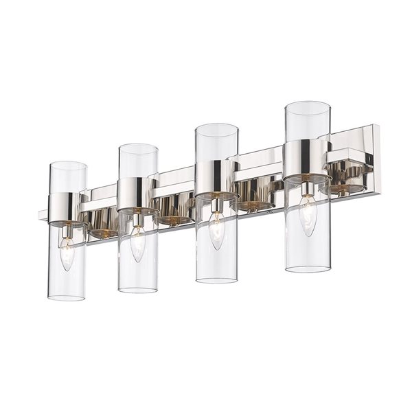 Z-Lite Polished Nickel Lawson 4-Light Vanity