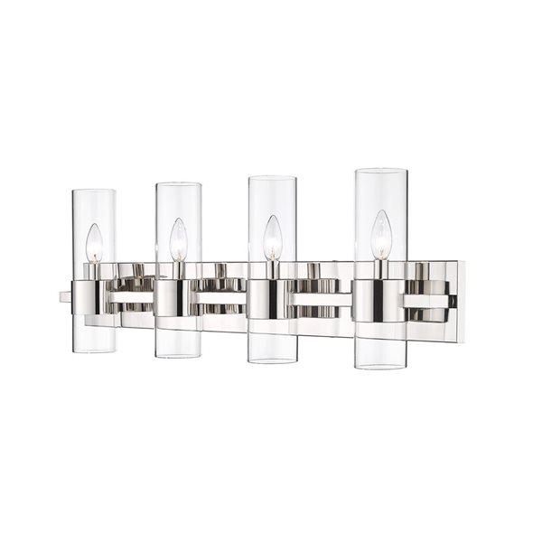 Z-Lite Polished Nickel Lawson 4-Light Vanity