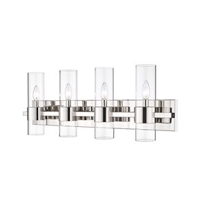 Z-Lite Polished Nickel Lawson 4-Light Vanity