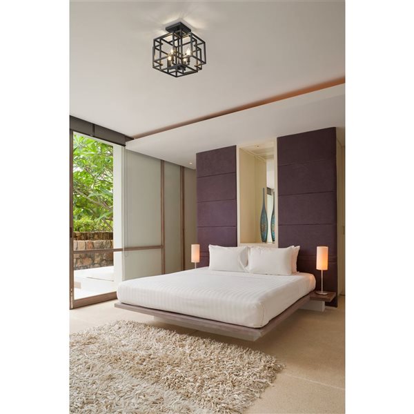 Z-Lite Modern/contemporary Titania Semi Flush Mount