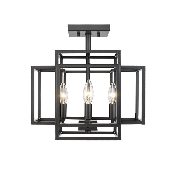 Z-Lite Modern/contemporary Titania Semi Flush Mount