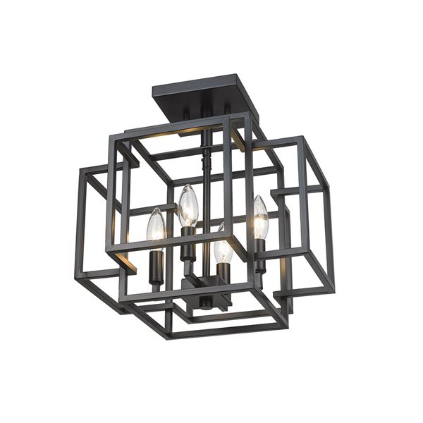 Z-Lite Modern/contemporary Titania Semi Flush Mount