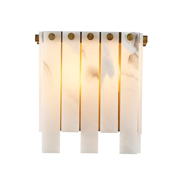 Z-Lite Rubbed Brass Viviana 2-Light Wall Sconce