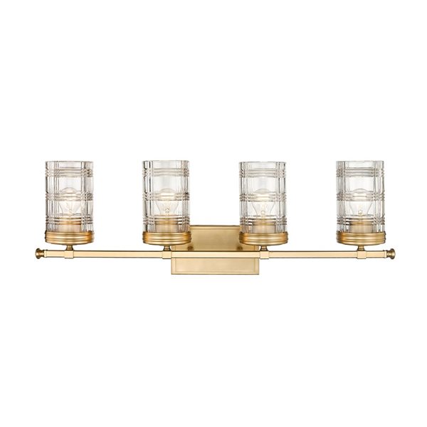 Z-Lite Heirloom Gold Archer 4-Light Vanity