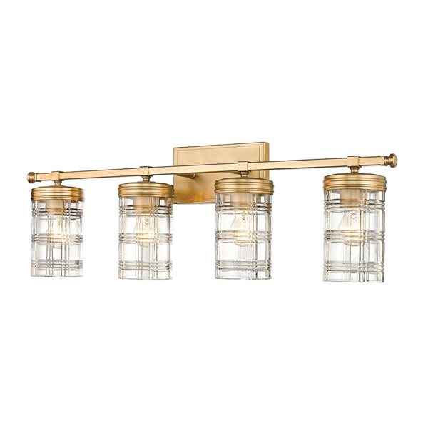 Z-Lite Heirloom Gold Archer 4-Light Vanity