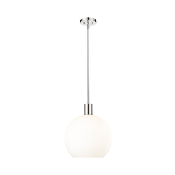 Z-Lite Polished Nickel Margo 1-Light Pendant