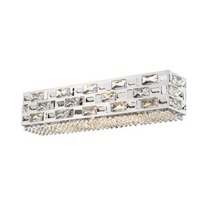 Z-Lite Chrome Aludra 5-Light Vanity