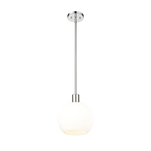 Z-Lite Polished Nickel Margo 1-Light Pendant