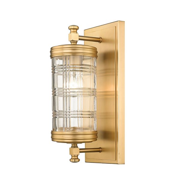 Z-Lite Heirloom Gold Archer 1-Light Wall Sconce