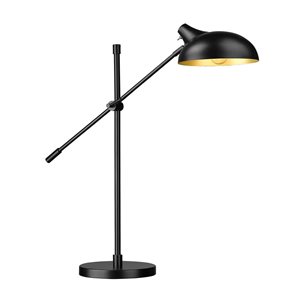 Z-Lite Bellamy Matte Black 1-Light Table Lamp