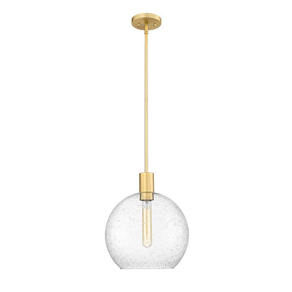 Z-Lite Olde Brass Margo 1-Light Pendant