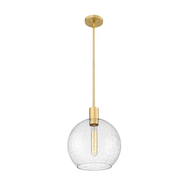 Z-Lite Olde Brass Margo 1-Light Pendant