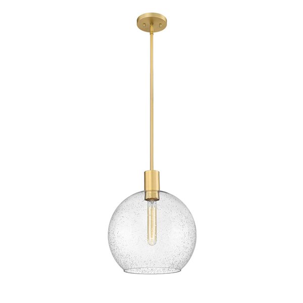 Z-Lite Olde Brass Margo 1-Light Pendant