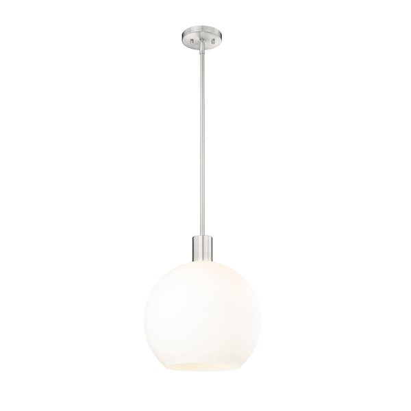 Z-Lite Brushed Nickel Margo 1-Light Pendant