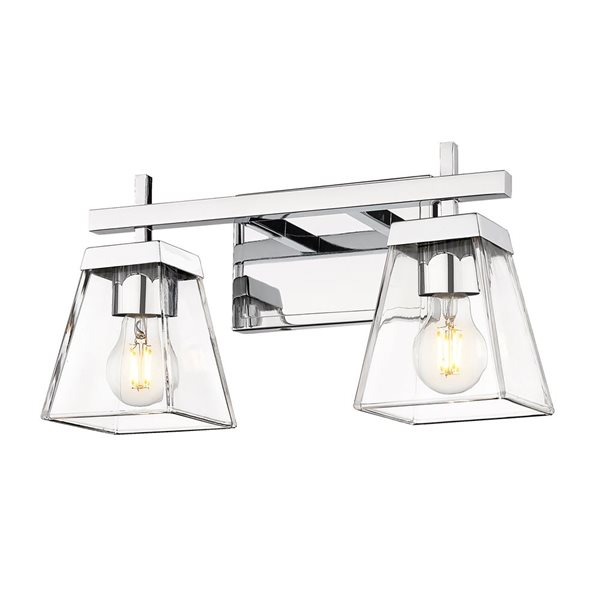 Z-Lite Chrome Lauren 2-Light Vanity