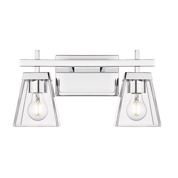 Z-Lite Chrome Lauren 2-Light Vanity