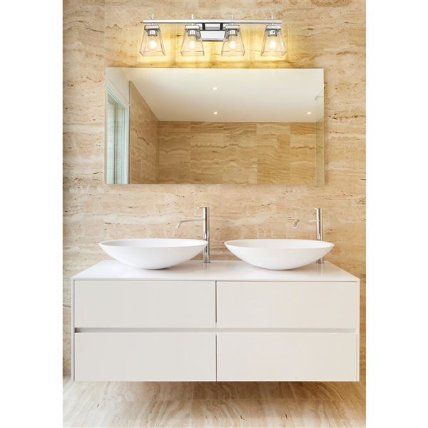 Z-Lite Chrome Lauren 4-Light Vanity