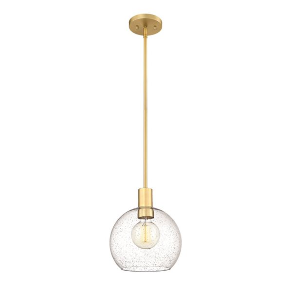 Z-Lite Olde Brass Margo 1-Light Pendant