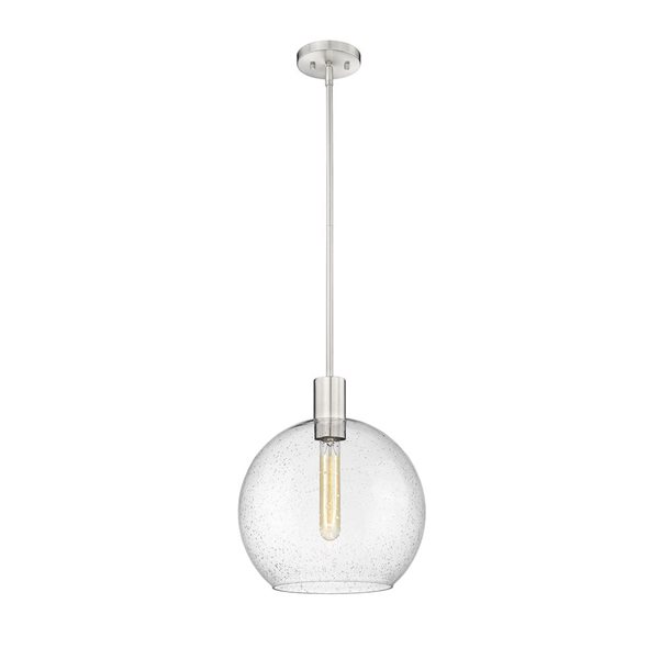 Z-Lite Brushed Nickel Margo 1-Light Pendant