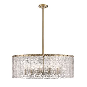 Z-Lite Modern Gold Glacier 12-Light Pendant