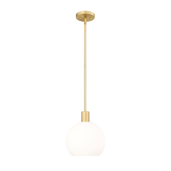 Z-Lite Olde Brass Margo 1-Light Pendant