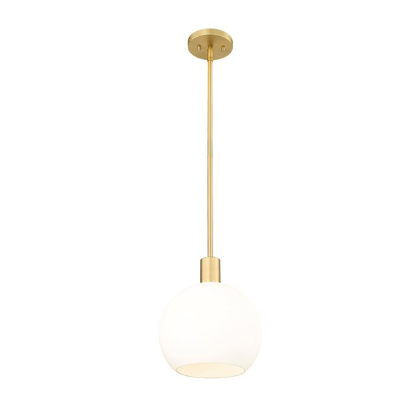 Z-Lite Olde Brass Margo 1-Light Pendant