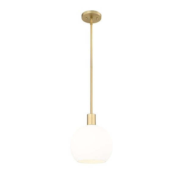 Z-Lite Olde Brass Margo 1-Light Pendant