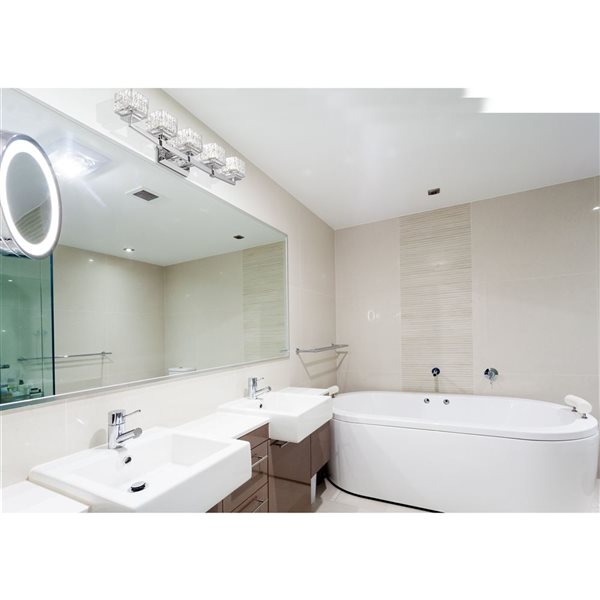 Z-Lite Chrome Rubicon 5-Light Vanity