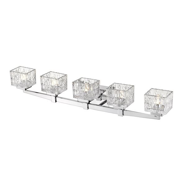 Z-Lite Chrome Rubicon 5-Light Vanity | RONA