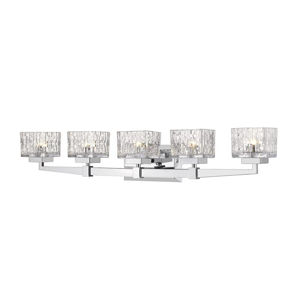Z-Lite Chrome Rubicon 5-Light Vanity