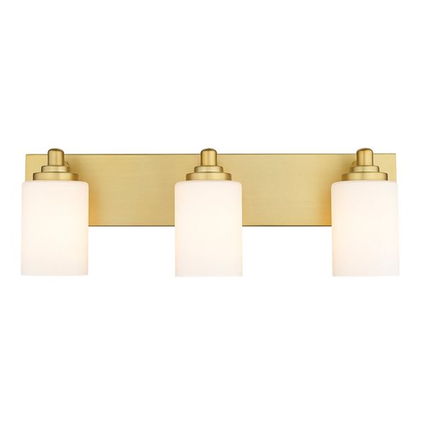 Z-Lite Brushed Gold Soledad 3-Light Vanity