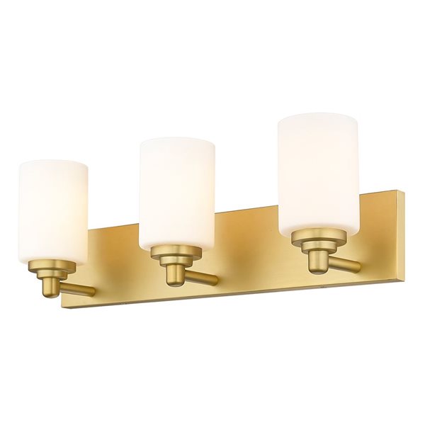 Z-Lite Brushed Gold Soledad 3-Light Vanity