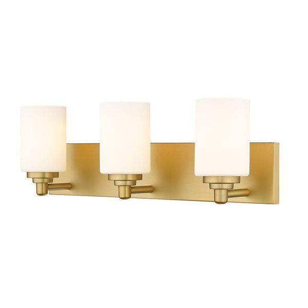 Z-Lite Brushed Gold Soledad 3-Light Vanity