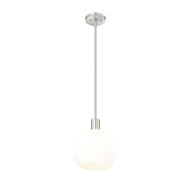 Z-Lite Brushed Nickel Margo 1-Light Pendant