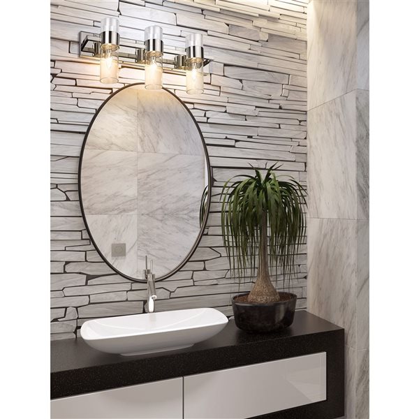 Z-Lite Polished Nickel Lawson 3-Light Vanity