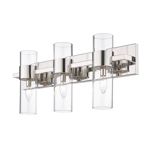 Z-Lite Polished Nickel Lawson 3-Light Vanity